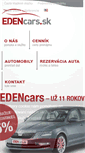 Mobile Screenshot of edencars.sk